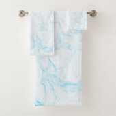 PixDezines Aqua Blue Marble Veines (En situation)