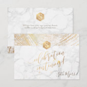 PixDezines Arbre Cercles Mitzvah Cartes de célébra (Devant / Derrière)