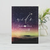 PixDezines Aurora Night Sky Kaart (Staand voorkant)