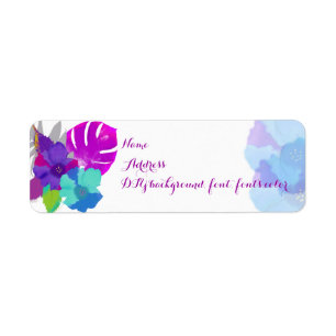 PixDezines bali kai/retouradres Etiket