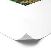 PixDezines  balloneren boven parijs Poster (Hoek)