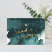 PixDezines Bar Mitzvah Cartes de célébration ✡ Tur (Debout devant)