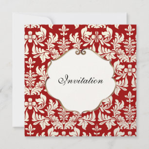 PixDezines Baroque 1 / Rood Kaart