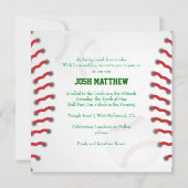 PixDezines ✡ Baseball Diamond/Bar Mitzvah Kaart (Achterkant)