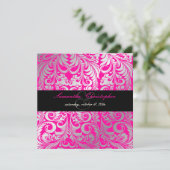 PixDezines Bellissimo  Damask Kaart (Staand voorkant)