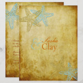 PixDezines Bericht in een Uitnodiging van het Wedd (Voorkant / Achterkant)