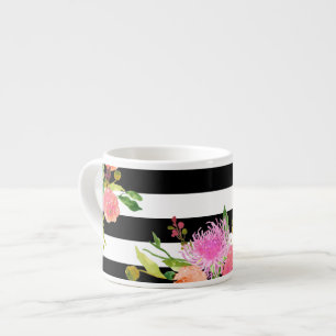 PixDezines bloem/waterverf/ranunculus Espresso Kop
