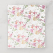 PixDezines Bloemen Waterverf Zoeterwten (Binnenkant ongevouwen)