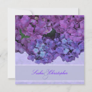 PixDezines Blue Hydrangea Kaart