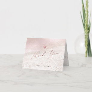PixDezines Blush Kust Bruiloft Bedankt