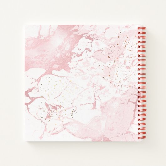PIXDEZINES BLUSH MARBLE JOURNAL (Dos)