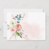 PixDezines Blush Pink Peonies Save the Date (Achterkant)