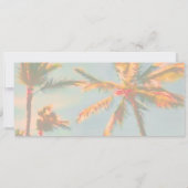 PixDezines Boarding Pass+ Beach Weddenschap Kaart (Achterkant)
