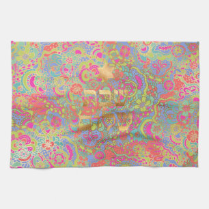 PixDezines Boho Challah Hoesje/Shabbat Diner Theedoek