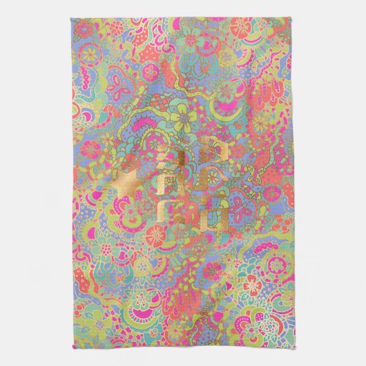 PixDezines Boho Challah Hoesje/Shabbat Diner Theedoek (Verticaal)