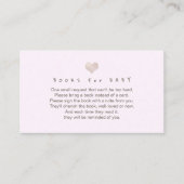 PixDezines Book Request, Platinum Heart DIY kleure Informatiekaartje (Voorkant)