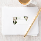 PixDezines  Botanische Magnolia Etiket (Insitu)