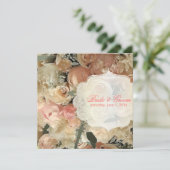 PixDezines Bridal Bouquet/diy event Kaart (Staand voorkant)