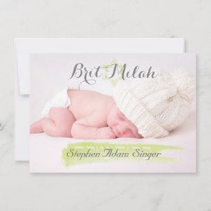 PixDezines brit milah/foto lijst+sterren/diy kleur Kaart