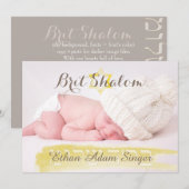 PixDezines brit shalom/foto lijst/waterverf Kaart (Voorkant / Achterkant)