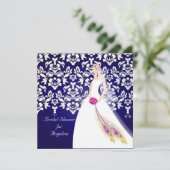 PixDezines Bruid 2 B Kaart (Staand voorkant)