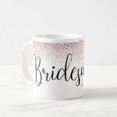 PixDezines Bruidsmeisje+Confetti Koffiemok (Voorkant links)
