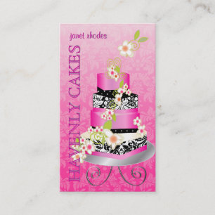PixDezines bruidstaart/Bakkerij/patisserie Visitekaartje