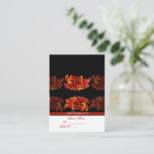 PixDezines BURNT ORANGE CALLA LILY INVITATIONS (Debout devant)