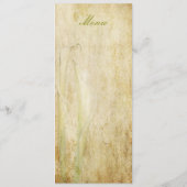 PixDezines Calla lilies, Menu (Achterkant)