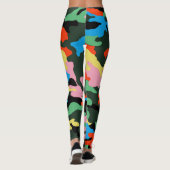 PixDezines Camo, Flashy Leggings (Achterkant)