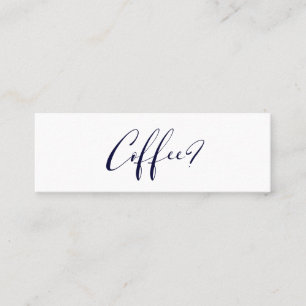 PixDezines Cartes de date de café noir+or