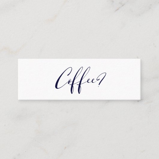 PixDezines Cartes de date de café noir+or (Devant)