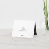 PixDezines Céline Damask|DIY-kleuren Bedankkaart (Achterkant)