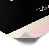 PixDezines Céline Damask, Rosequartz + Roze Poster (Hoek)