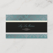 PixDezines Céline Damask Visitekaartje (Achterkant)