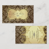 PixDezines Céline Damask Visitekaartje (Voorkant / Achterkant)