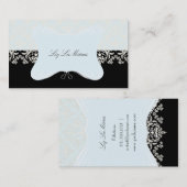 PixDezines Céline Damask Visitekaartje (Voorkant / Achterkant)