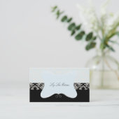 PixDezines Céline Damask Visitekaartje (Staand voorkant)