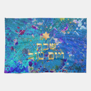 PixDezines Challah-Hoesje/Shabbat-diner Theedoek