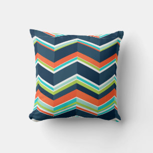 PixDezines chevron/haring patroon Kussen