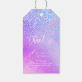 PixDezines Confetti, Ombre Violet Cadeaulabel