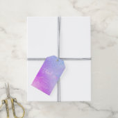 PixDezines Confetti, Ombre Violet Cadeaulabel (Met Touw)