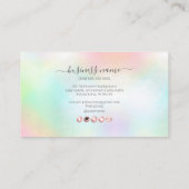 PixDezines Cotton Snoep Reward Card Visitekaartje (Achterkant)