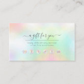 PixDezines Cotton Snoep Reward Card Visitekaartje (Voorkant)