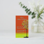 PixDezines coupe-arbres Cartes de visite/paysagist (Debout devant)