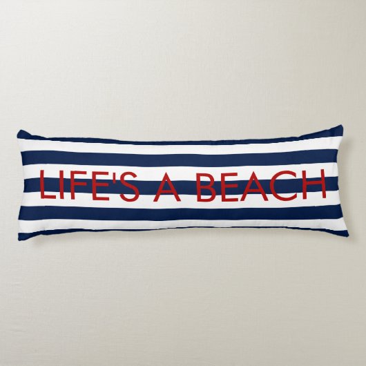 PixDezines coussin du corps de plage (Dos)