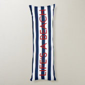 PixDezines coussin du corps de plage (Dos (Vertical))