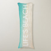 PixDezines coussin du corps de plage (Devant (Vertical))