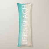 PixDezines coussin du corps de plage (Dos (Vertical))