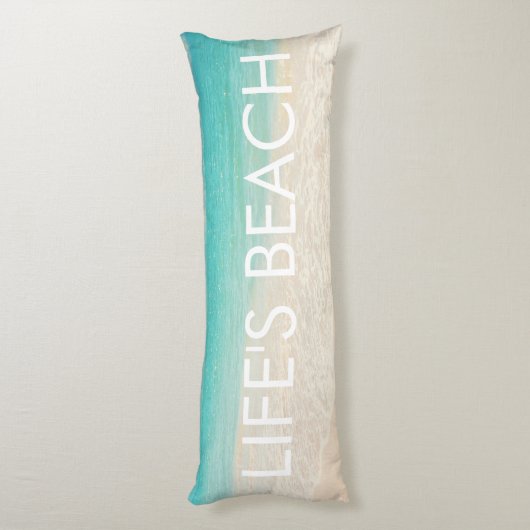 PixDezines coussin du corps de plage (Dos (Vertical))